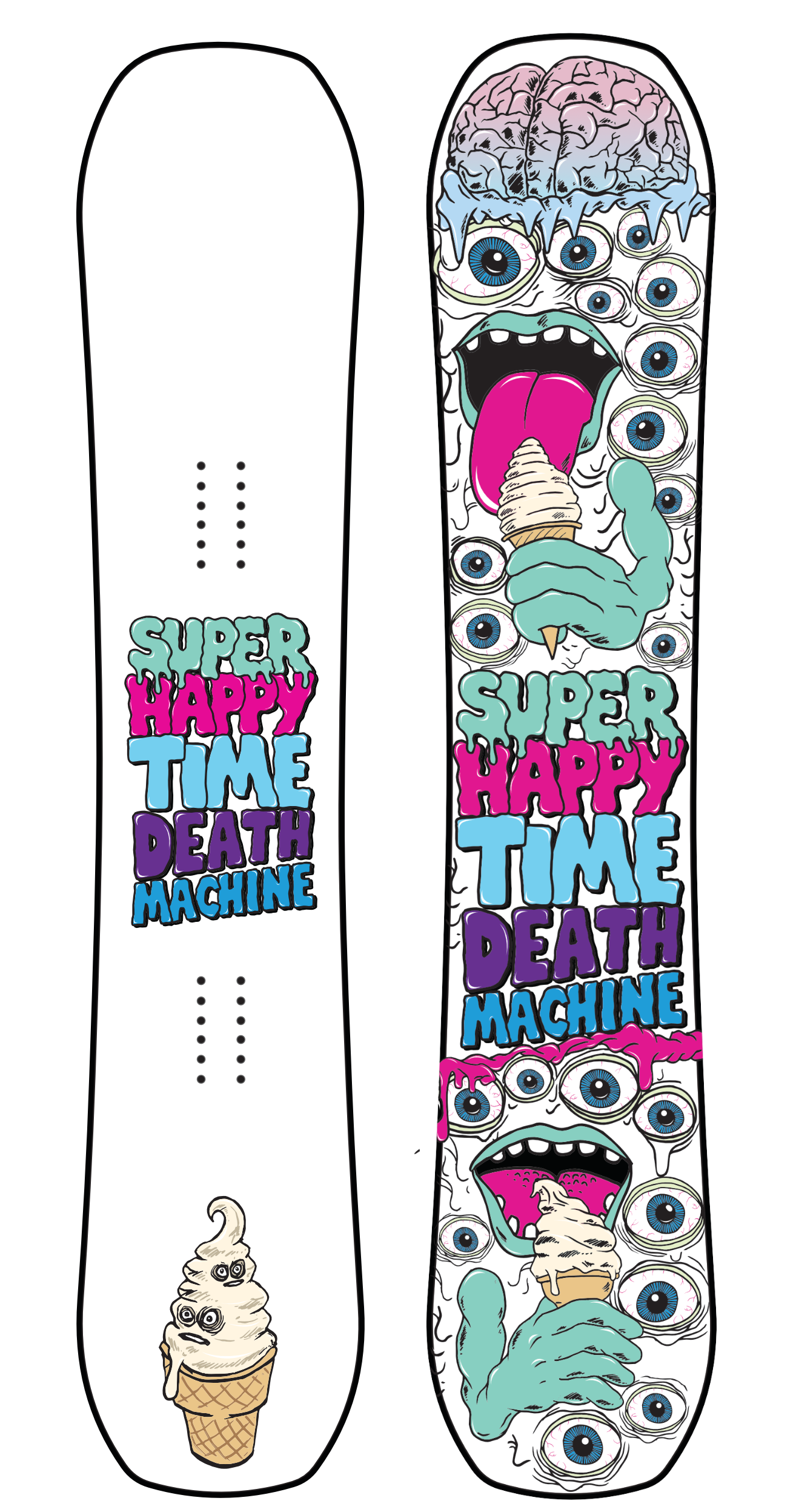 Universal Remote 155cm Brain Freeze (Ice Pop)